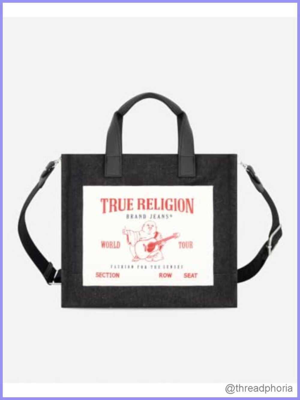 Women's Tote Bag with Adjustable Strap - Cotton Canvas (Up to 80 chars)